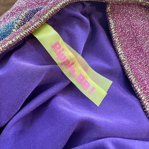 Ripple, BB! Metallic geometric colorblock One Piece Swimsuit - Picture 5 of 10